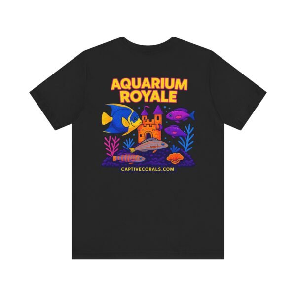 Neon Reef Tank Fish Shirt, Aquarium Royale Tee for Saltwater Addicts, Clownfish Goby Tank Top
