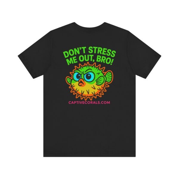 Pufferfish Unisex Tee - Neon Coral Reef UV-Responsive Shirt for Aquarists